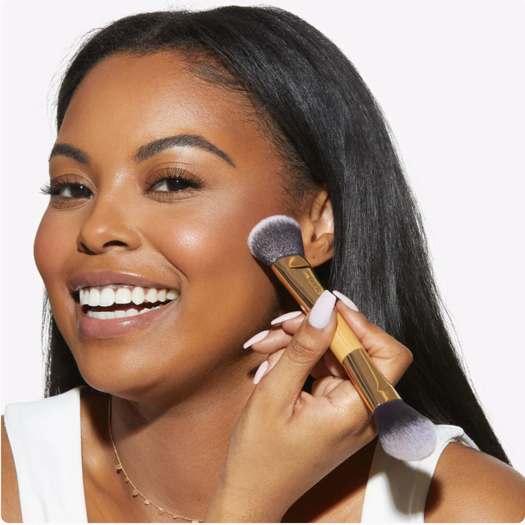 double ended face brush